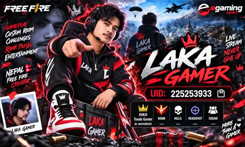 laka gamer uid