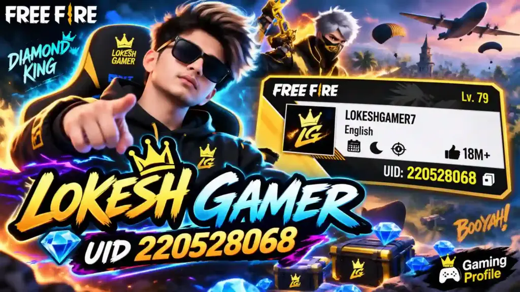 lokesh gamer uid